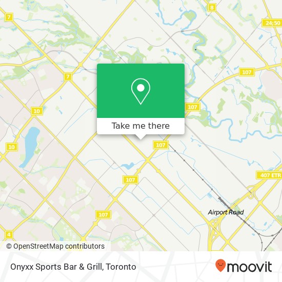 Onyxx Sports Bar & Grill map