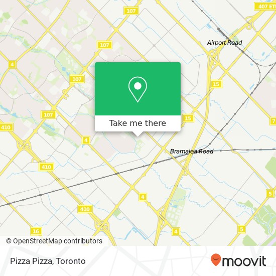 Pizza Pizza map