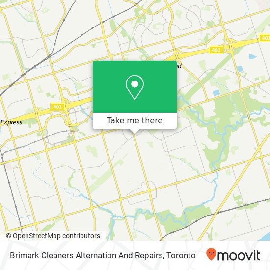 Brimark Cleaners Alternation And Repairs map