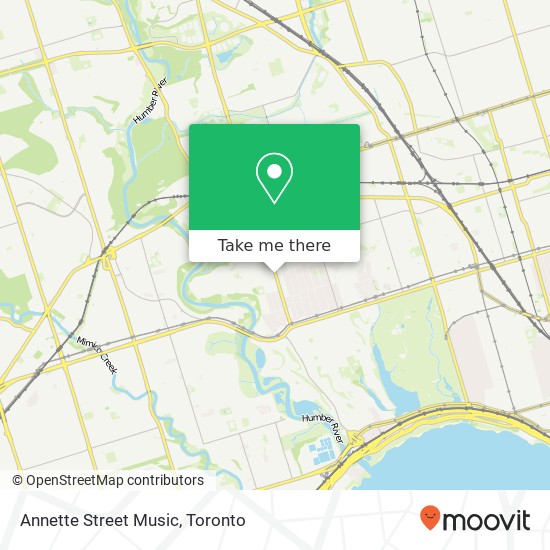 Annette Street Music map