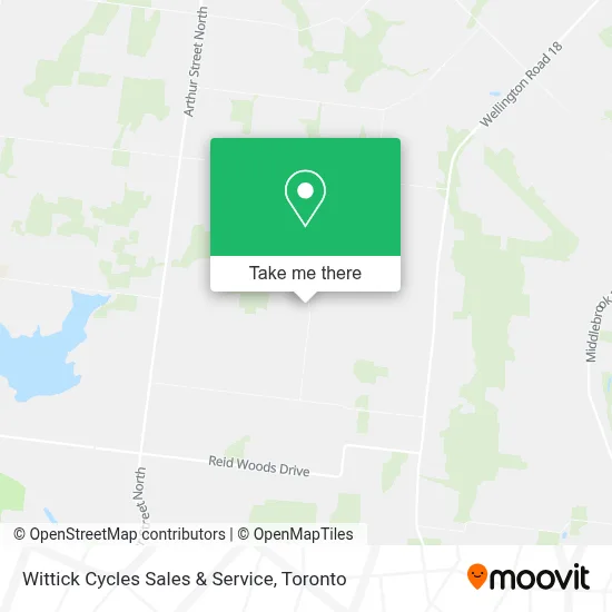 Wittick Cycles Sales & Service map