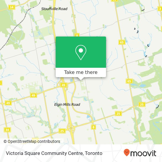 Victoria Square Community Centre map