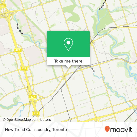 New Trend Coin Laundry map