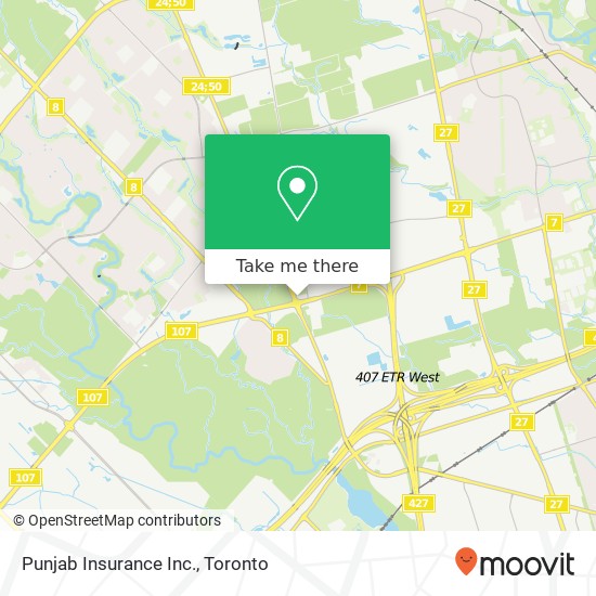 Punjab Insurance Inc. map