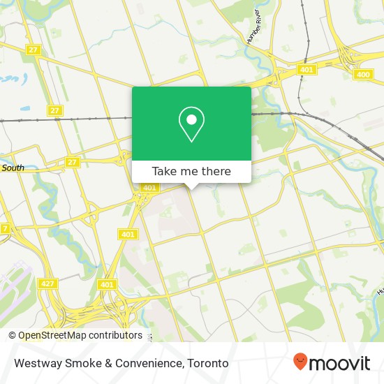 Westway Smoke & Convenience map