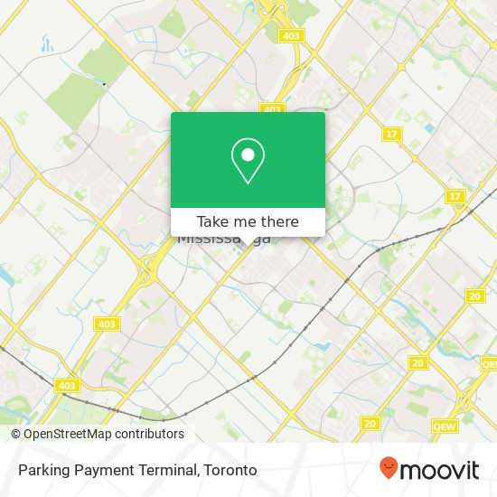 Parking Payment Terminal map