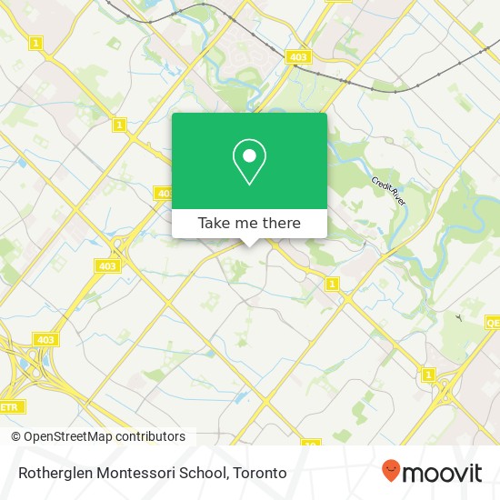 Rotherglen Montessori School map