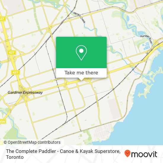 The Complete Paddler - Canoe & Kayak Superstore map