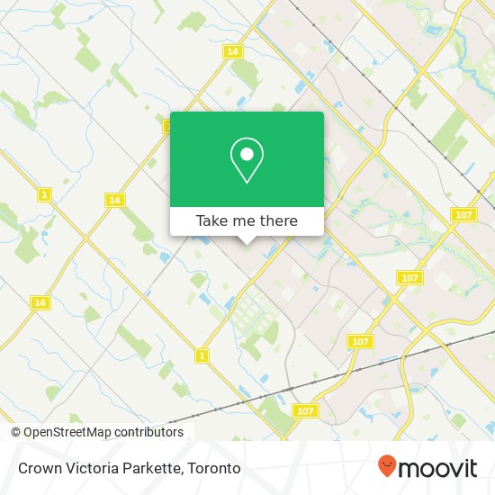 Crown Victoria Parkette map