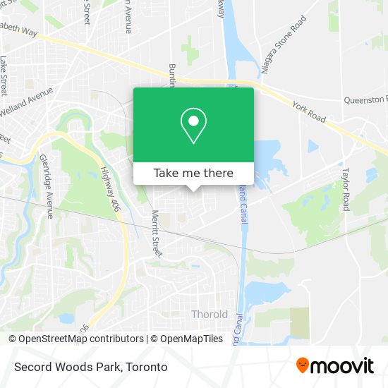 Secord Woods Park map