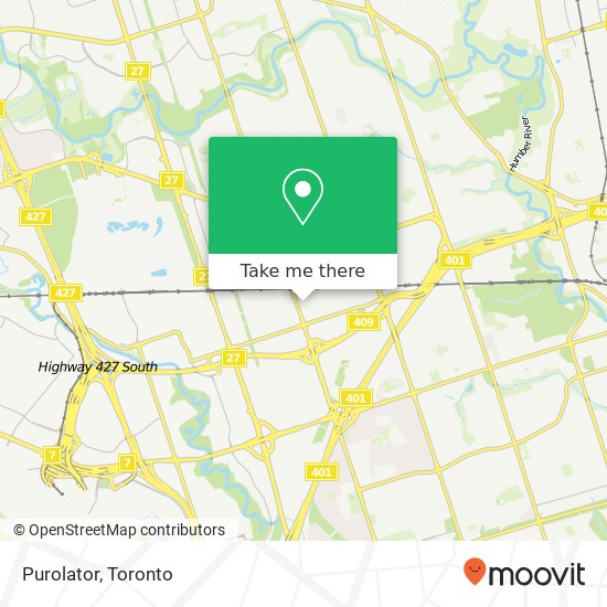 Purolator map