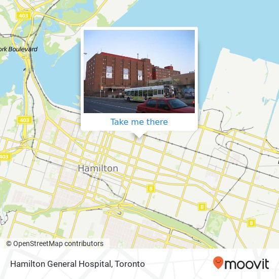 Hamilton General Hospital plan