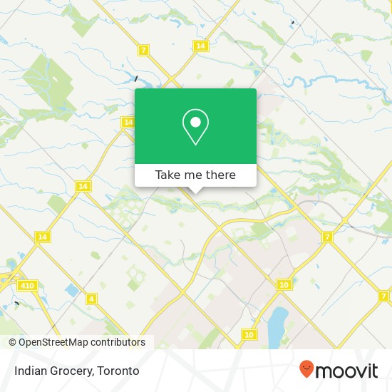 Indian Grocery map