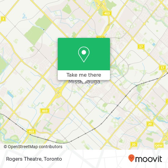 Rogers Theatre map