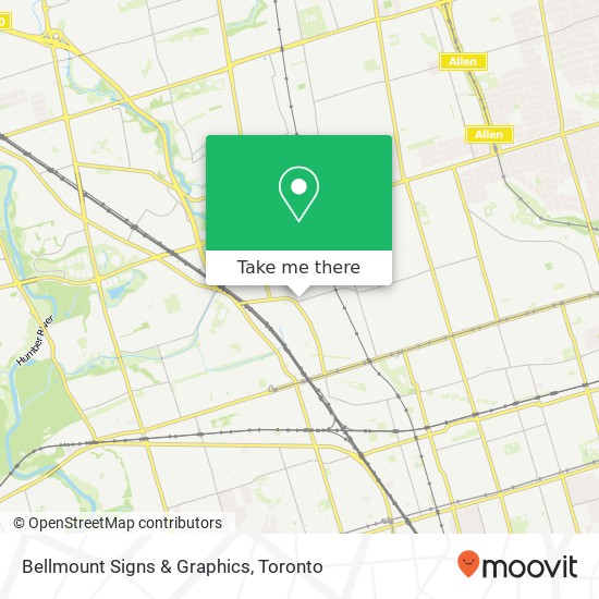 Bellmount Signs & Graphics map