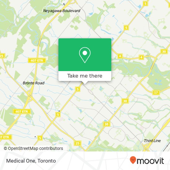 Medical One map