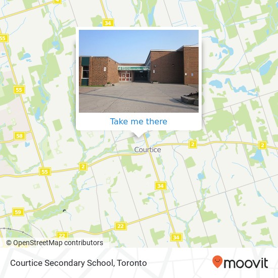 Courtice Secondary School plan