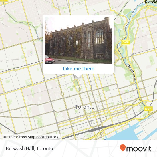 Burwash Hall map