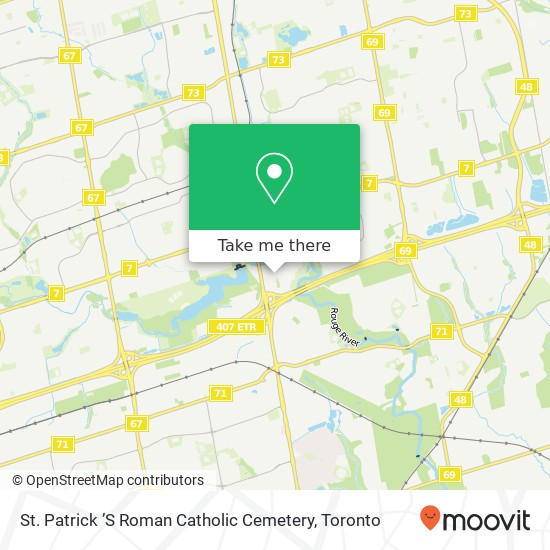 St. Patrick ’S Roman Catholic Cemetery plan