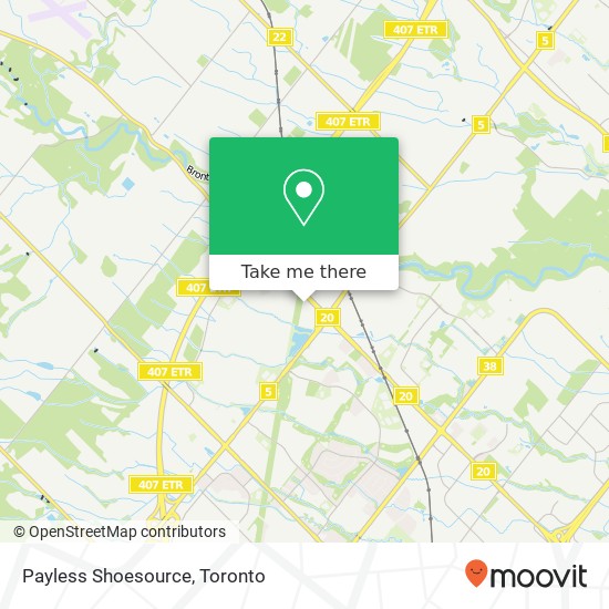 Payless Shoesource map