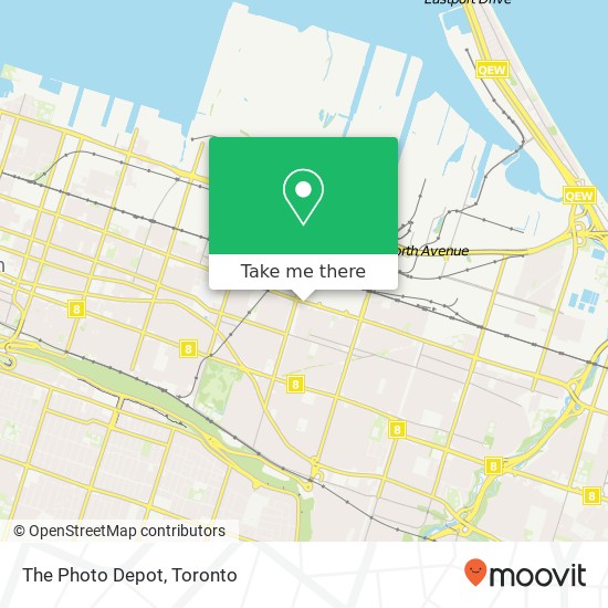 The Photo Depot map