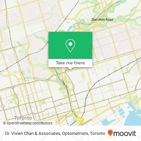 Dr. Vivien Chan & Associates, Optometrists map