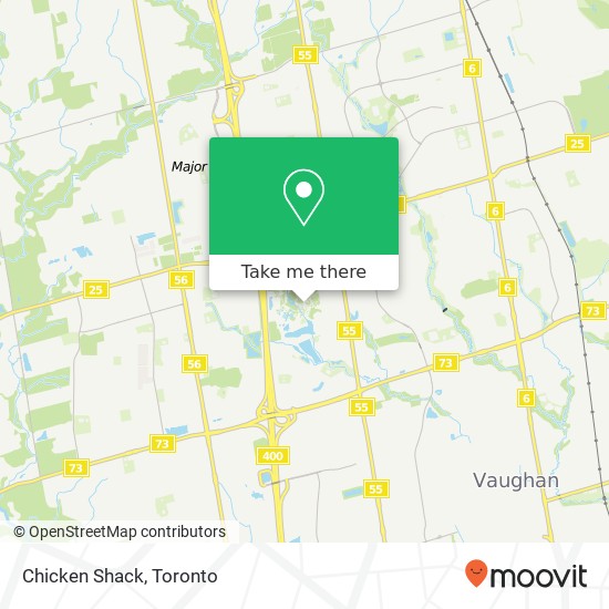 Chicken Shack map
