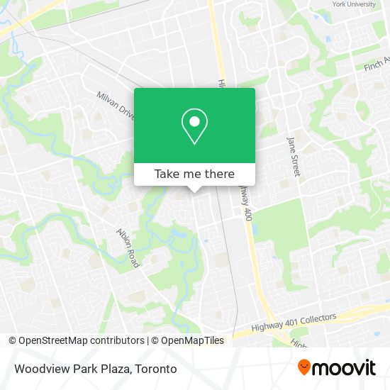 Woodview Park Plaza map