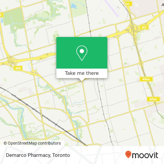 Demarco Pharmacy map