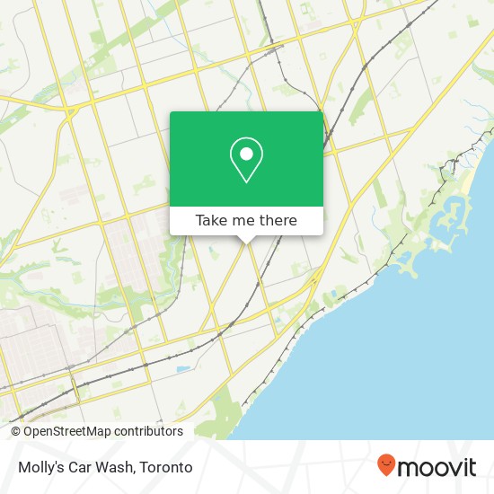 Molly's Car Wash map