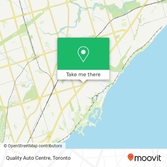 Quality Auto Centre map