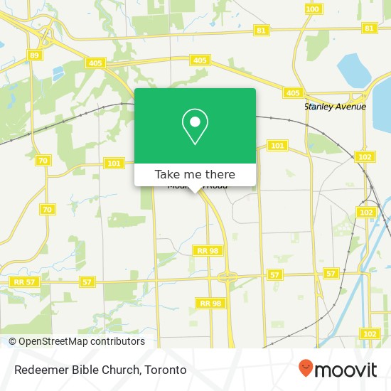 Redeemer Bible Church plan