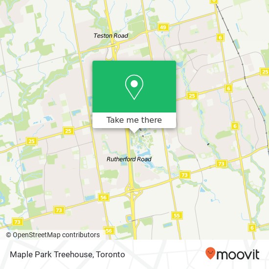Maple Park Treehouse map