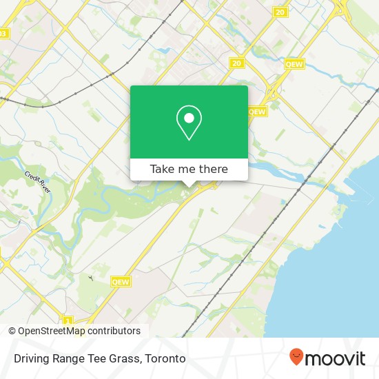 Driving Range Tee Grass plan