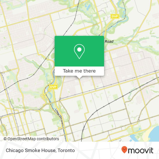 Chicago Smoke House map