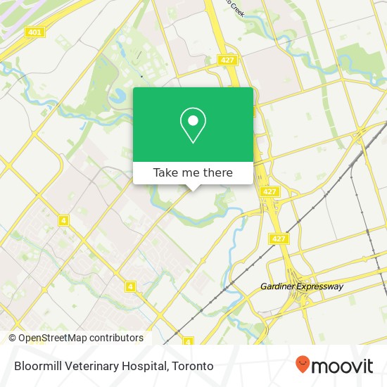 Bloormill Veterinary Hospital map