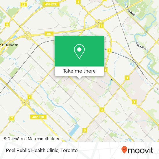 Peel Public Health Clinic plan