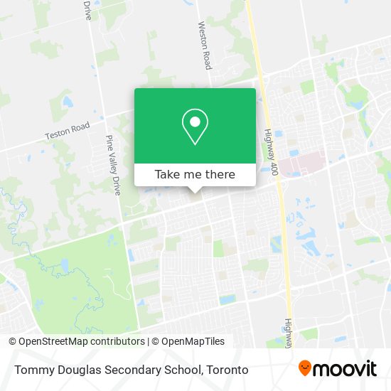 Tommy Douglas Secondary School map