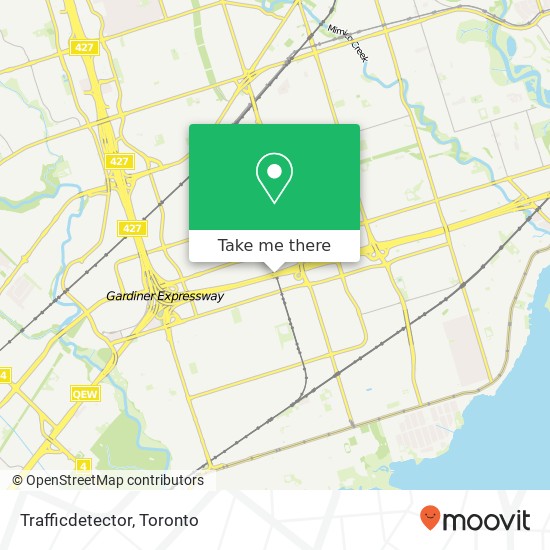 Trafficdetector map