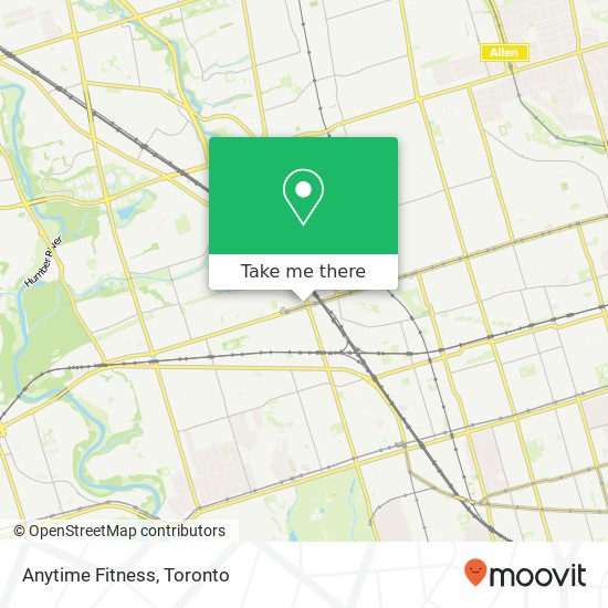 Anytime Fitness map