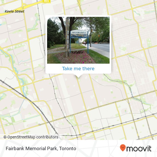 Fairbank Memorial Park map