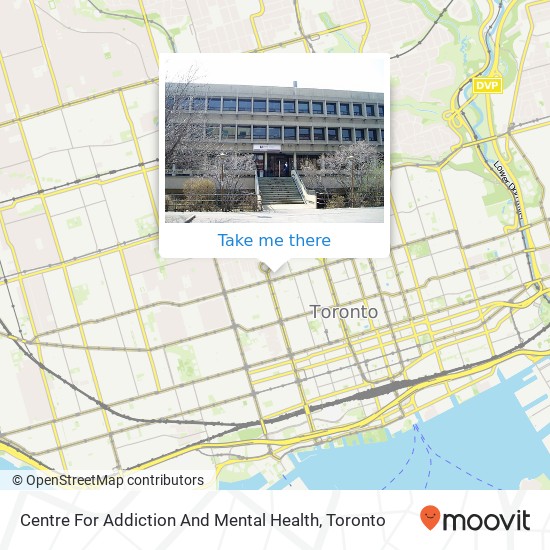 Centre For Addiction And Mental Health plan