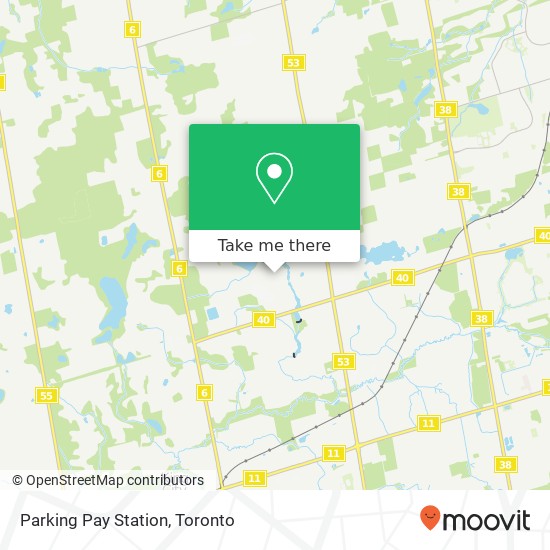 Parking Pay Station map