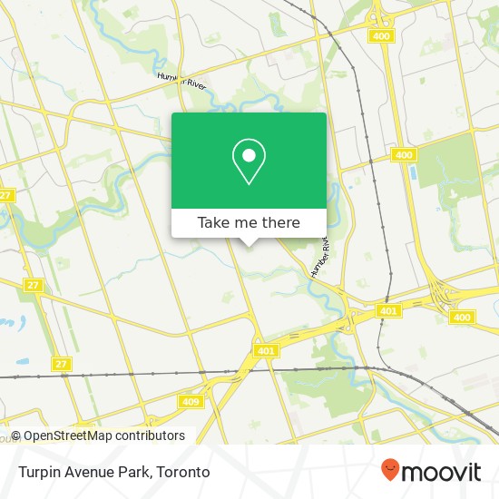 Turpin Avenue Park map