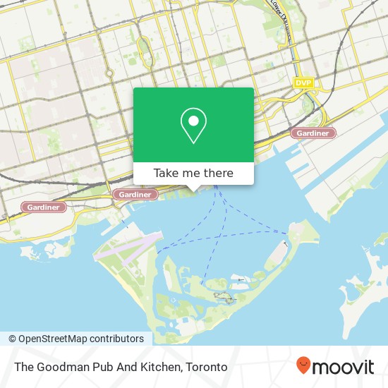 The Goodman Pub And Kitchen map