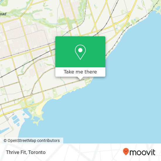 Thrive Fit map