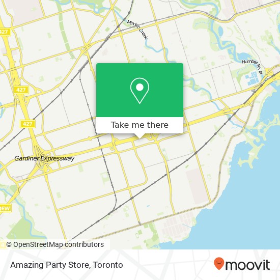 Amazing Party Store map
