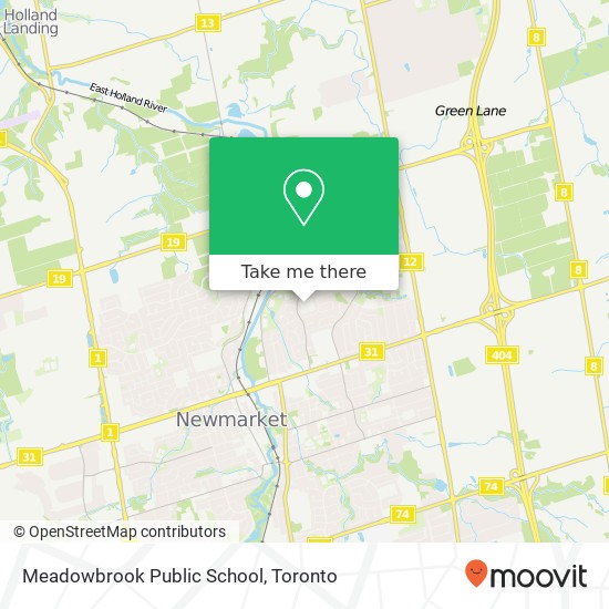 Meadowbrook Public School map