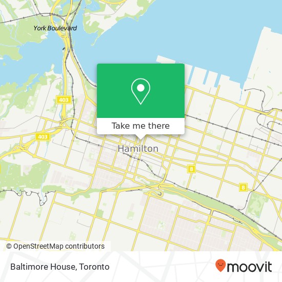 Baltimore House map