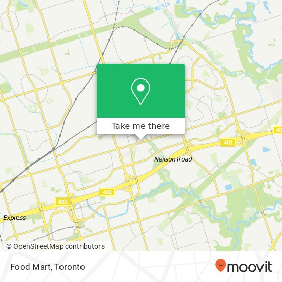 Food Mart map